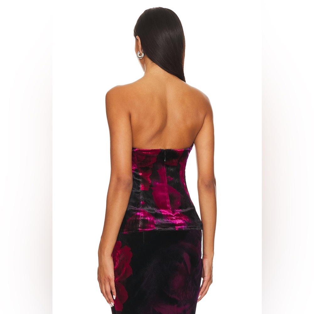 Revolve RETROFETE Nat Top-Acid Roses size m - Picture 3 of 8